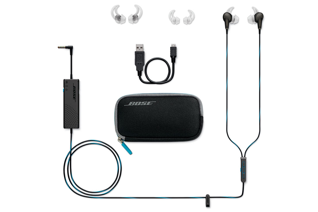 BOSE QuietComfort 20 Acoustic Noise Cancelling 消噪耳机-全套配件图